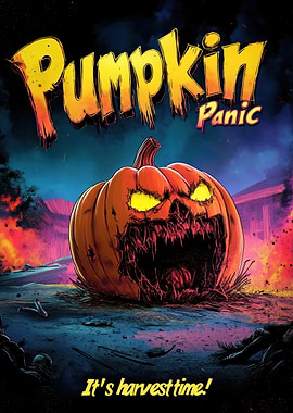 Pumpkin Panic Poster