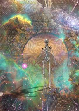 Skeleton in Cosmic Space