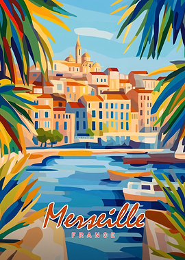 Marseille Cityscape