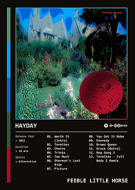 Hayday (2021) Album by feeble little horse