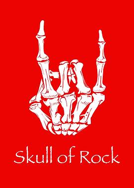 Skeleton Rock Hand
