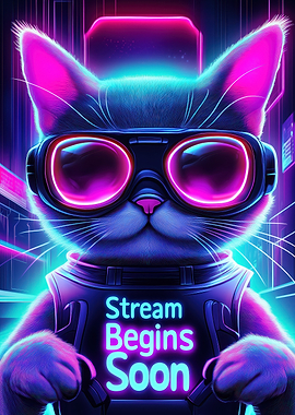 Neon Cat Stream
