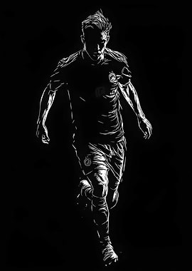 Player Paulo Dybala Poster