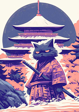Samurai Cat Don't Care