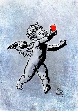 Soccer referee angel