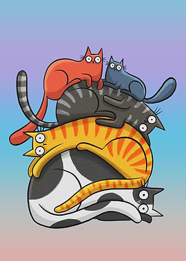 Stack of Cats