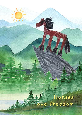 Horses Love Freedom