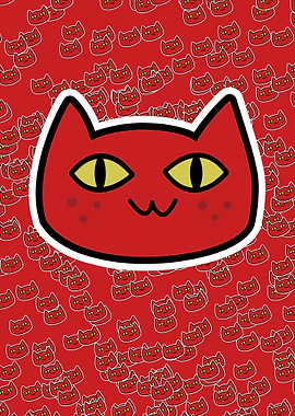 Red Cat Pattern