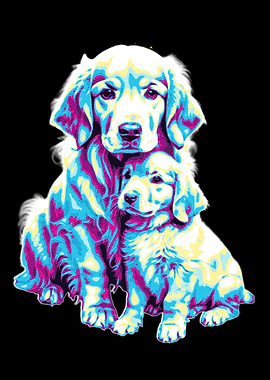 Golden Retriever Puppy Love