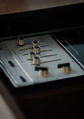 Vintage Audio Mixer