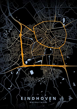 Eindhoven City Map