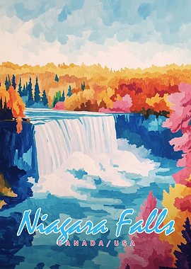 Niagara Falls Painting