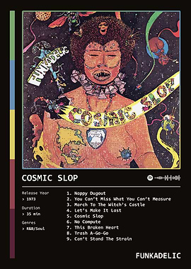 Cosmic Slop (1973) Album by Funkadelic