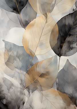 Leaves background Floral