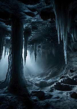 Ice Cave Interior