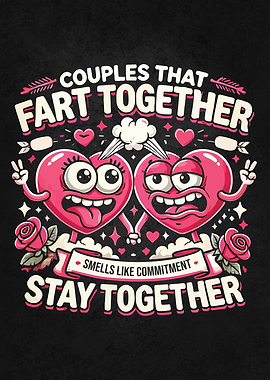 Couples That Fart Together Stay Together - Funny