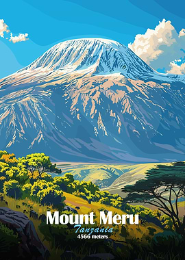 Mount Meru, Tanzania