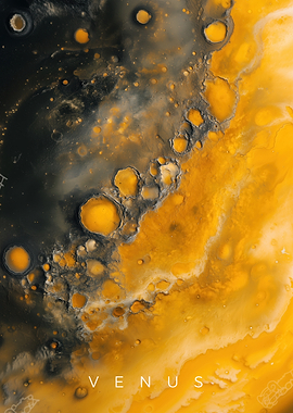 Venus Volcanic Plains