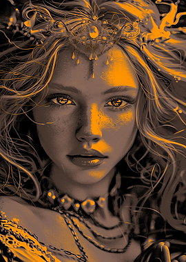 Mystical Woman Portrait