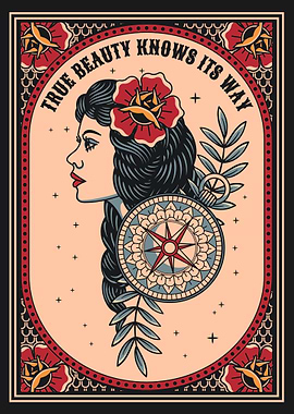 True beauty tattoo art