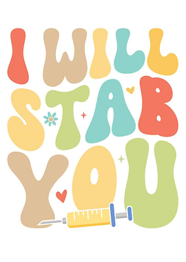 Funny Nurse I Will Stab You