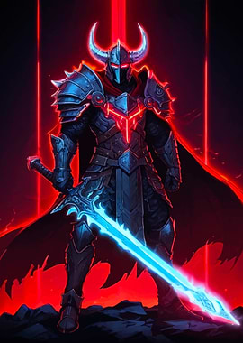 Dark Knight with Sword