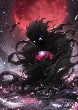 Dark Figure with Orb