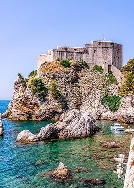 Fortress on a Cliff Dubrovnik