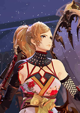 Anime Female Warrior