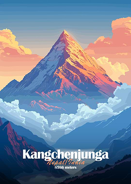 Kangchenjunga Mountain