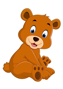 Cute Cartoon Bear