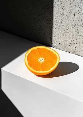 Orange Slice Minimalist