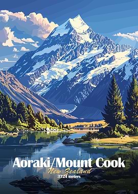 Aoraki/Mount Cook, New Zealand