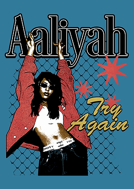 Aaliyah Try Again Poster