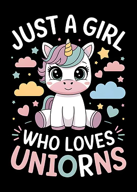 Unicorn Girl Graphic