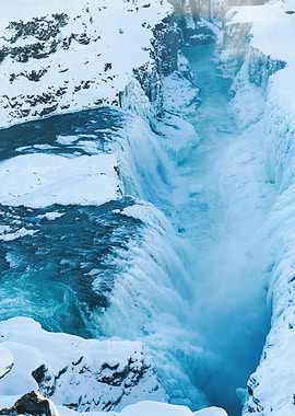 Frozen Waterfall