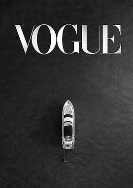 Vogue Magazine Cover - Yacht