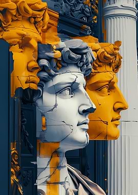 Urban Modernism Sculptural Fusion