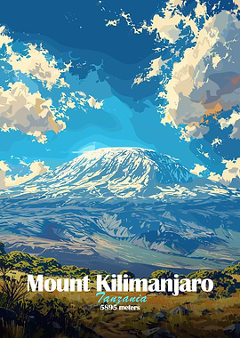 Mount Kilimanjaro Poster