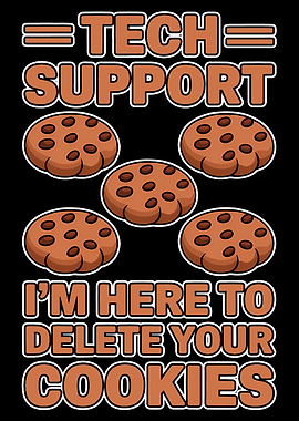 Tech Support Cookie Pun
