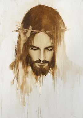 Jesus Christ Portrait Painting