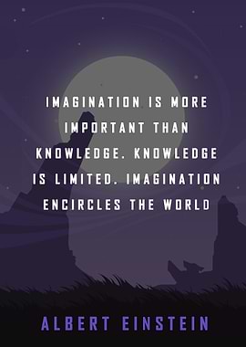 Einstein Quote - Imagination