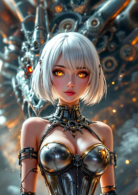 Cyberpunk Anime Girl