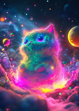 Cosmic Adorable Cat