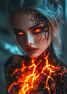 Lava Skin Woman