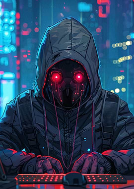 Cyberpunk Hacker