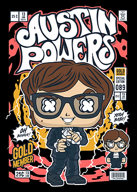 Austin Powers Comic Cover