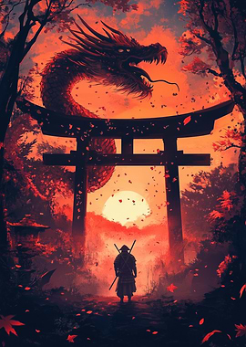 Samurai and Dragon Gate