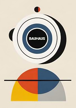 Bauhaus Geometric Art