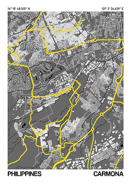 Carmona City Street Map
